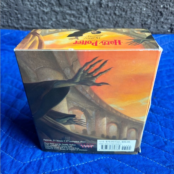 17 CD BOX SET AUDIO HARRY POTTER AND THE DEATHLY HOLLOWS AUDIOBOOK - Picture 5 of 10